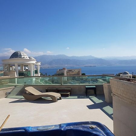 Palmore Top Luxury Penthause With Juccuzi First Line Of The Seaside Apartment เอลัต ภายนอก รูปภาพ
