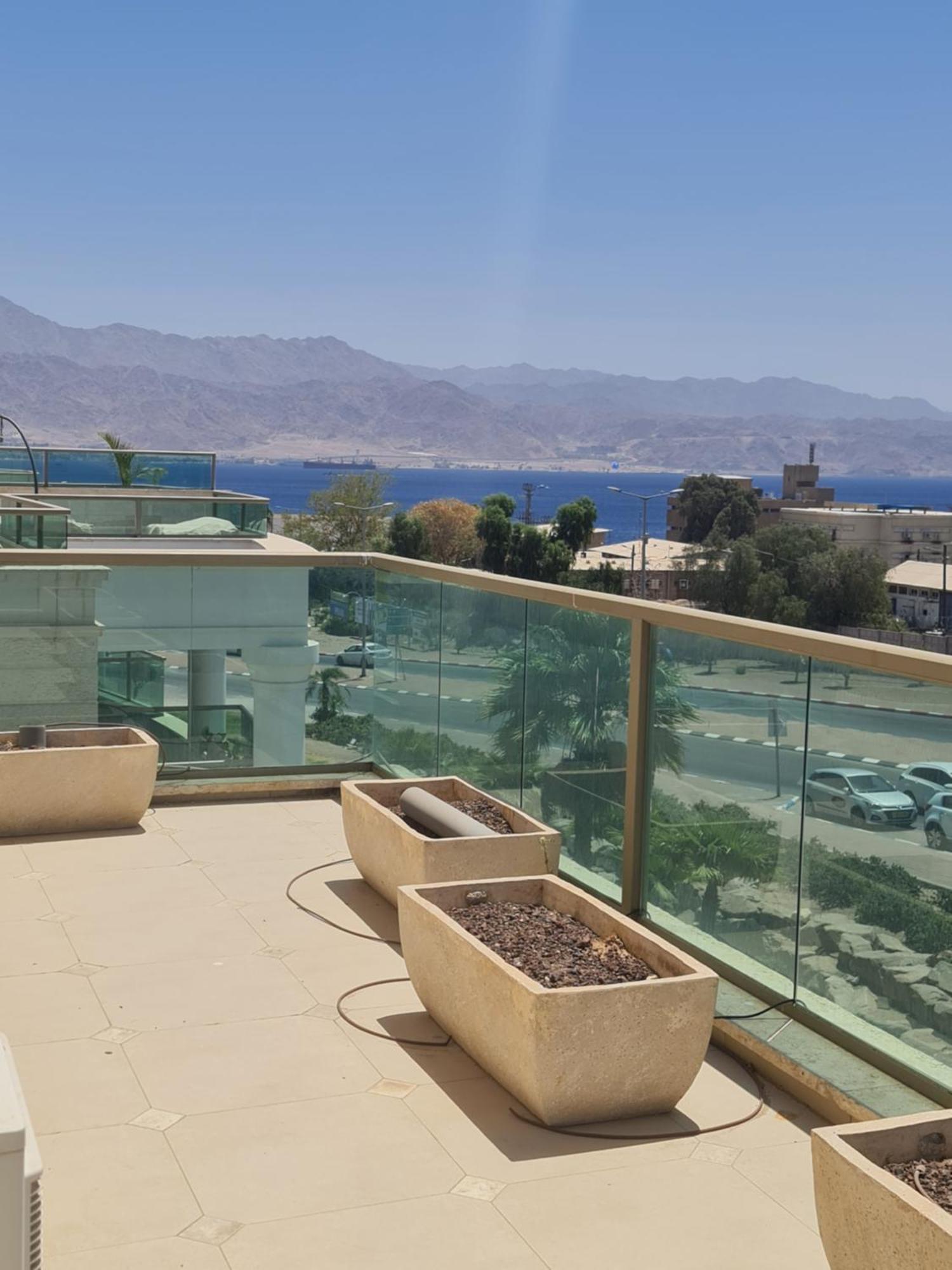Palmore Top Luxury Penthause With Juccuzi First Line Of The Seaside Apartment เอลัต ภายนอก รูปภาพ